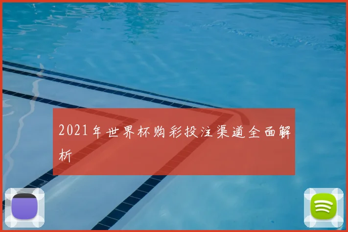 2021年世界杯购彩投注渠道全面解析